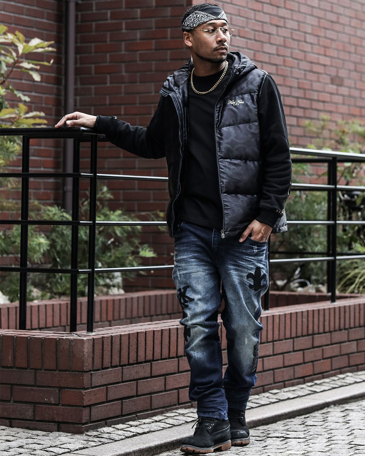 インディゴ：180cm(34inc着用)