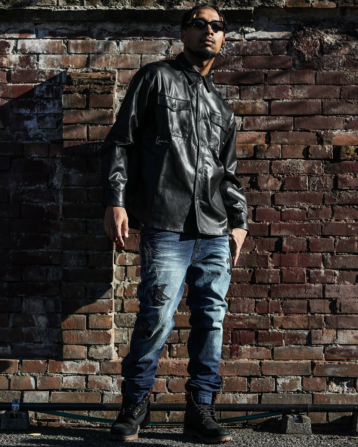 インディゴ：180cm(34inc着用)