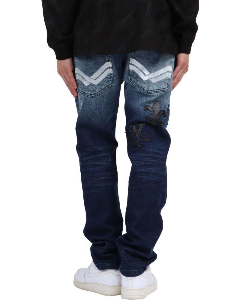 インディゴ：174cm62kg(32inc着用)