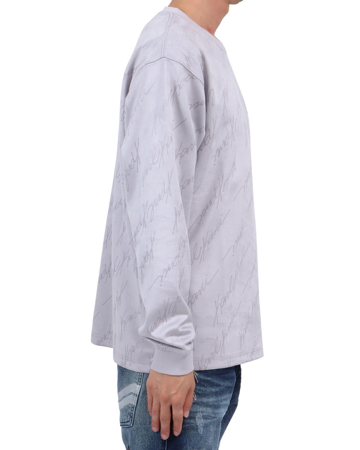 ライトグレー：174cm62kg(Lサイズ着用)