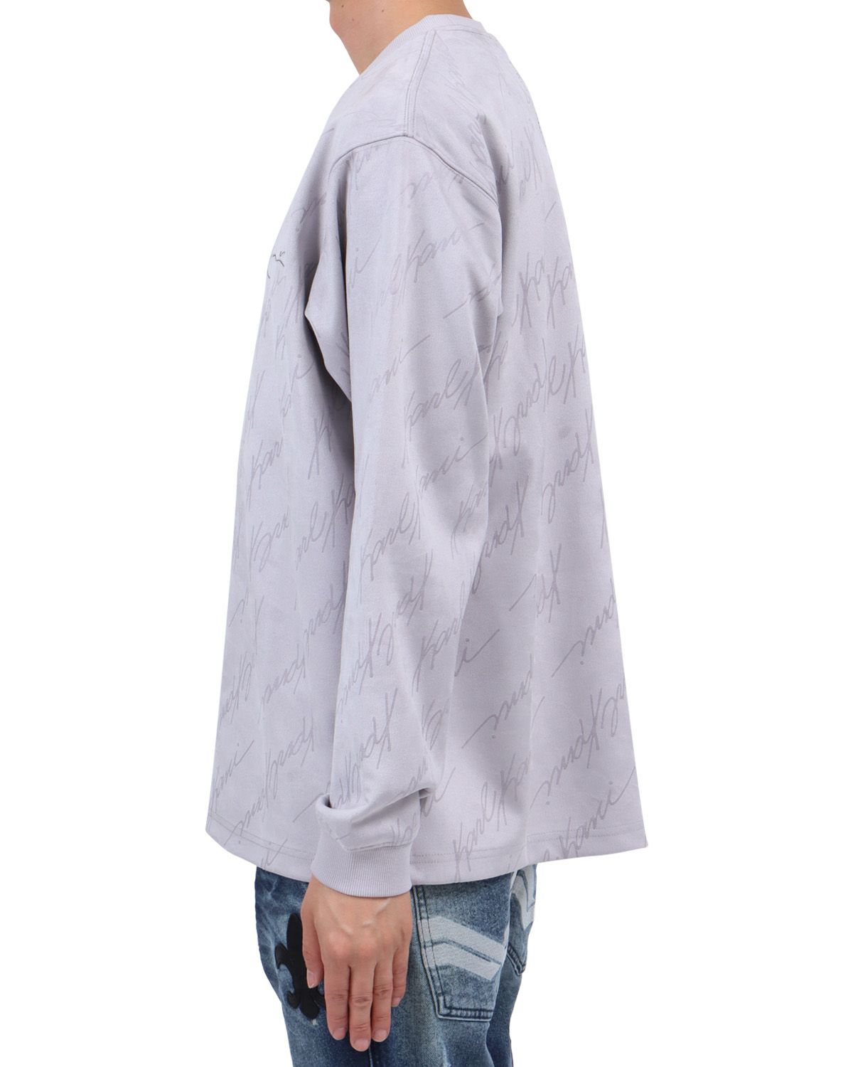 ライトグレー：174cm62kg(Lサイズ着用)