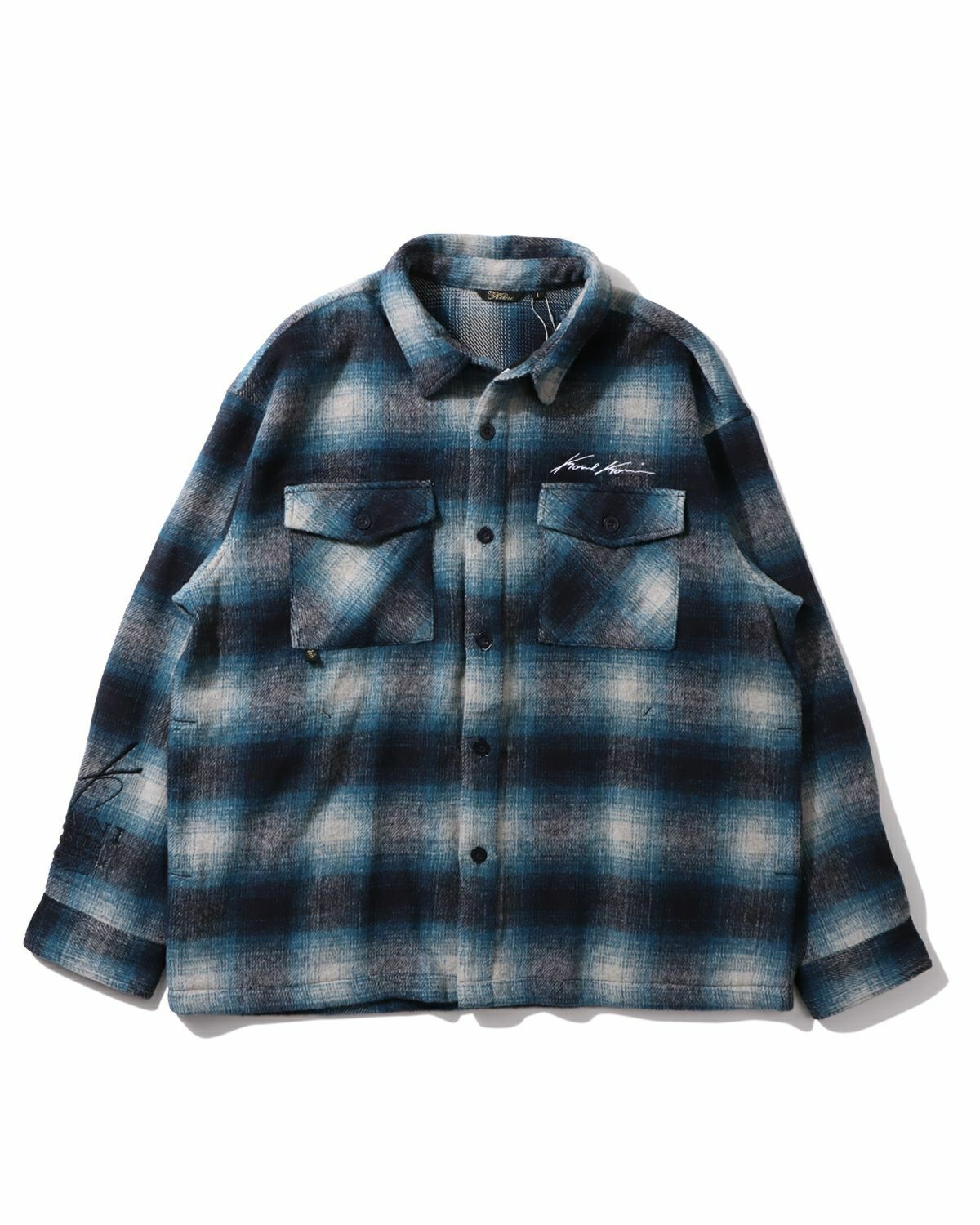 Karl Kani] シャギー チェック シャツ ジャケット | PEET ONLINE STORE