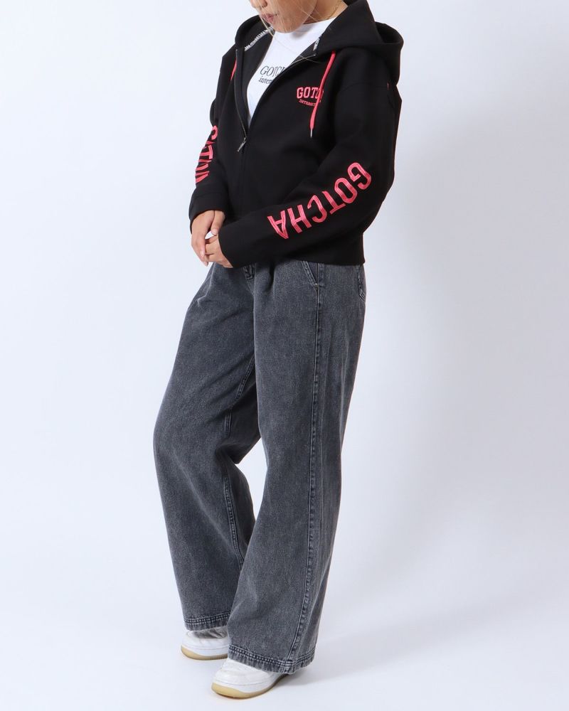 ブラック：167cm(Lサイズ着用)