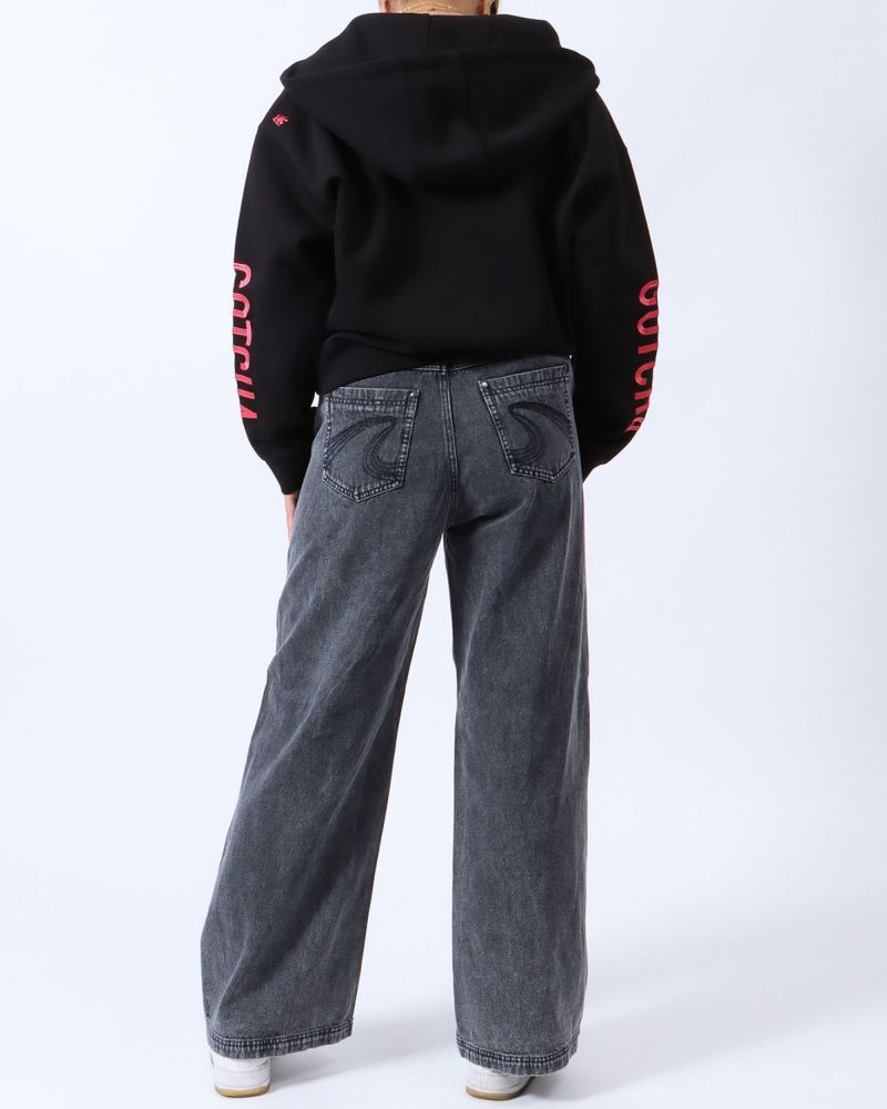 ブラック：167cm(Lサイズ着用)