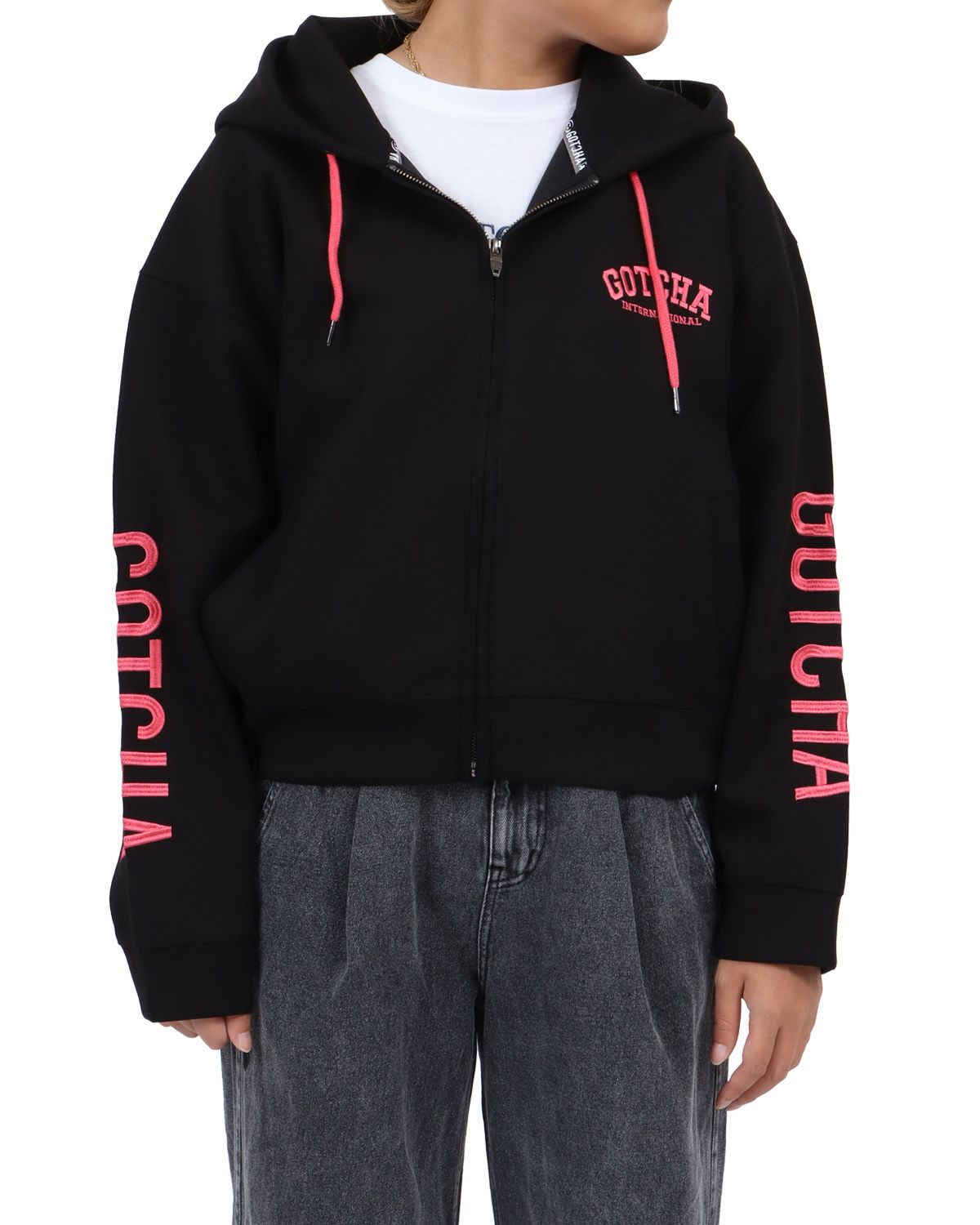 ブラック：167cm(Lサイズ着用)