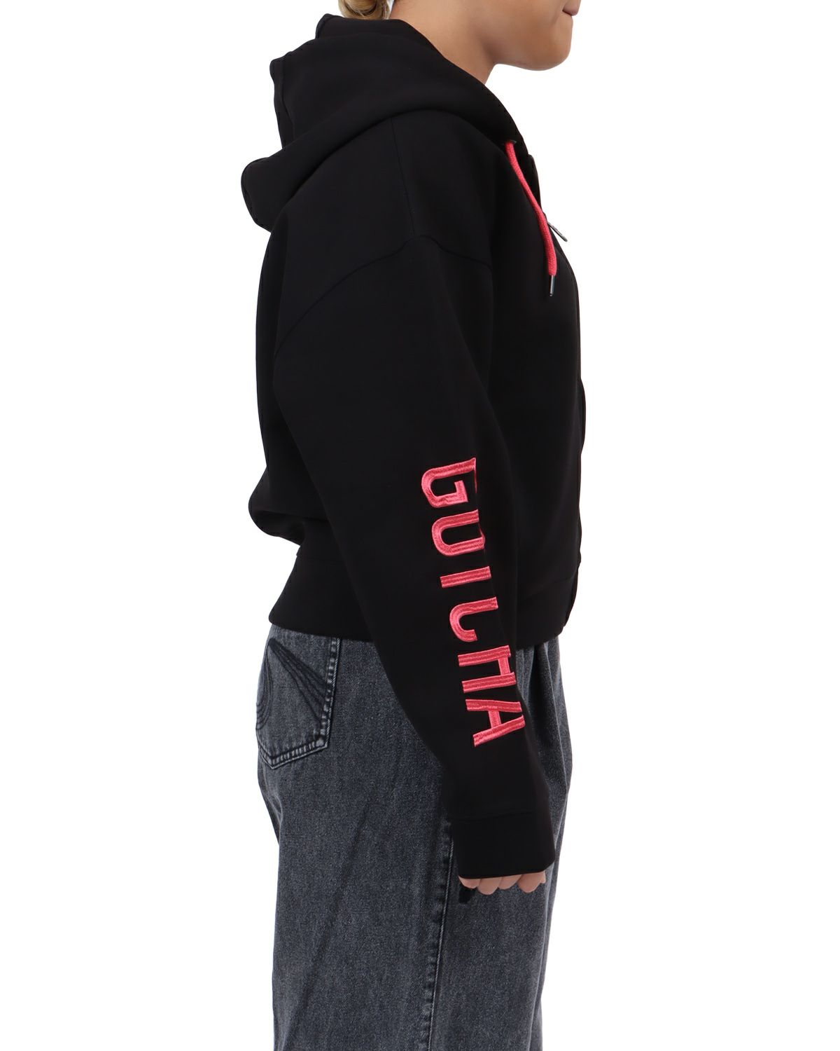 ブラック：167cm(Lサイズ着用)