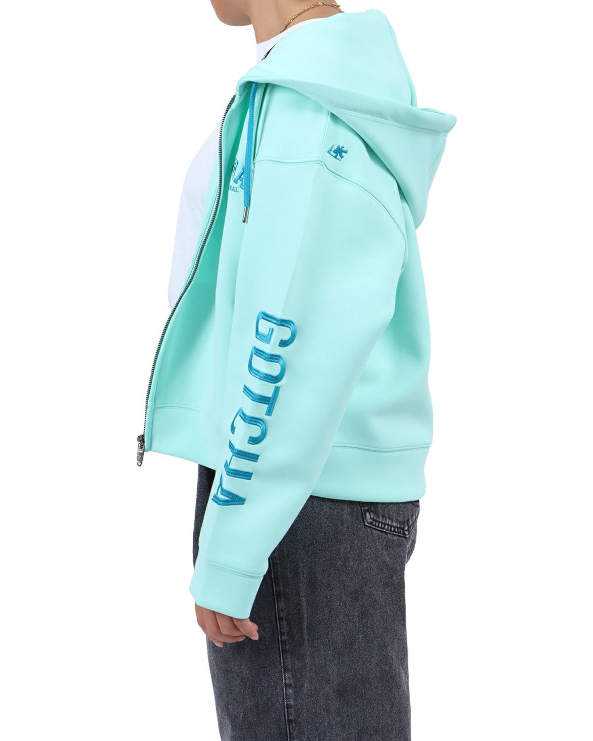 グリーン：167cm(Lサイズ着用)