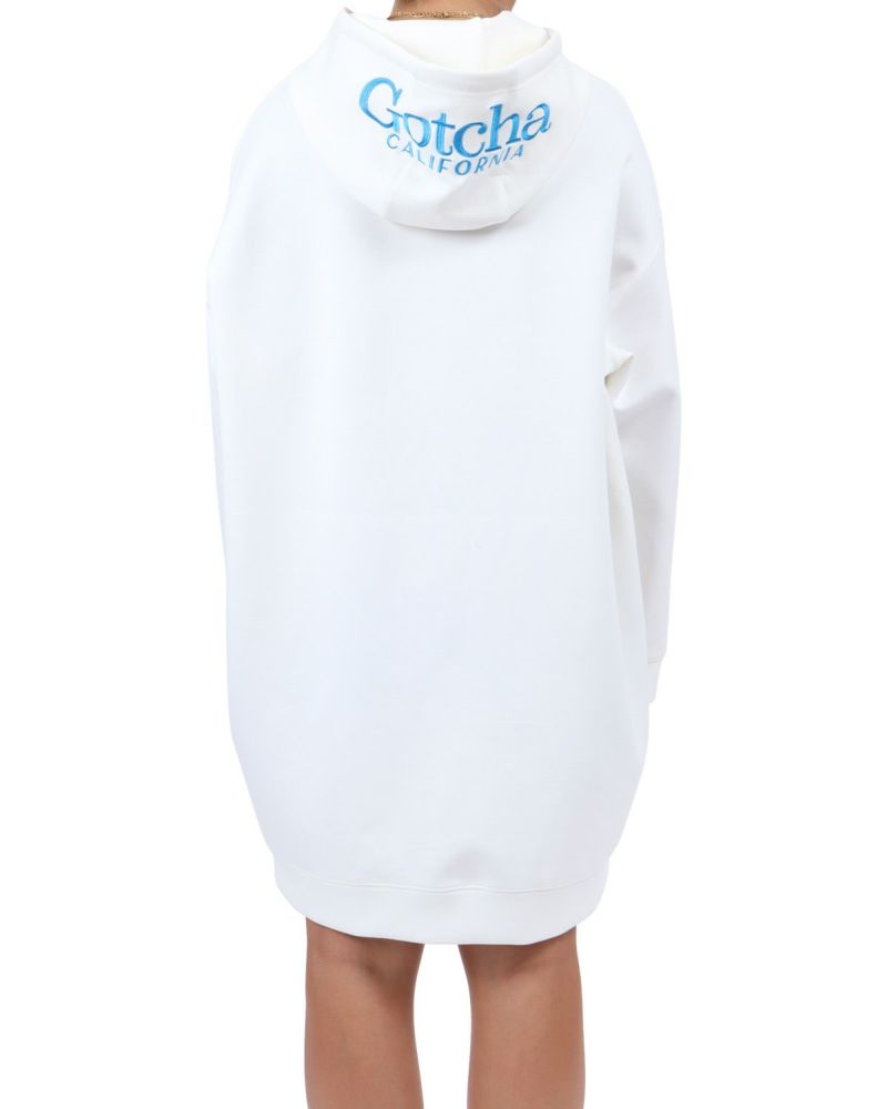 ホワイト：167cm(Lサイズ着用)