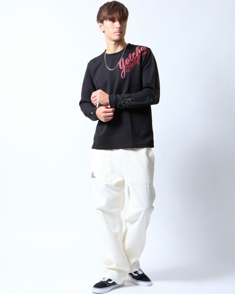 ブラック：180cm/70kg(Lサイズ着用)