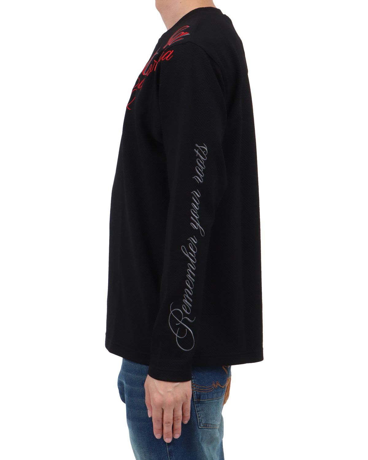 ブラック：174cm62kg(Lサイズ着用)