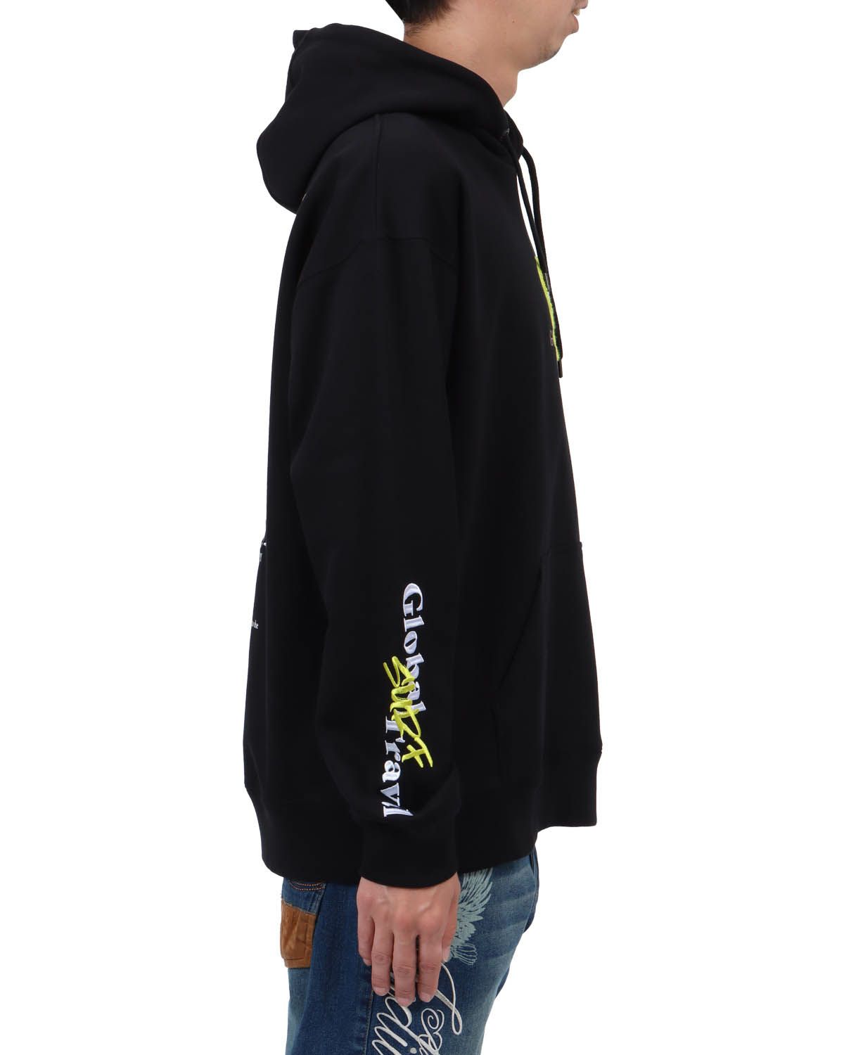 ブラック：174cm62kg(Lサイズ着用)