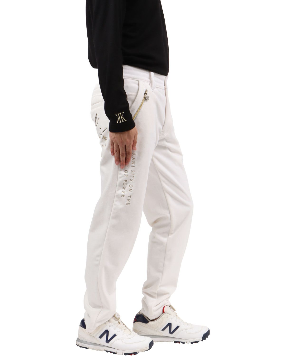 ホワイト：173cm63kg(Mサイズ着用)