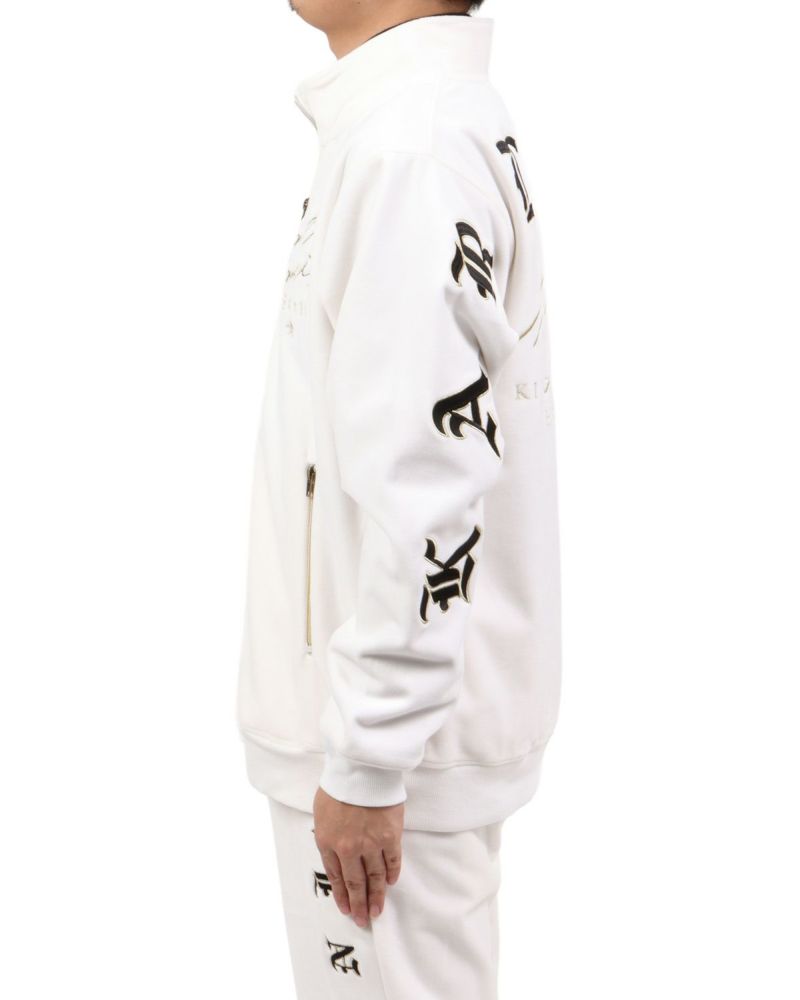 ホワイト：173cm63kg(Lサイズ着用)