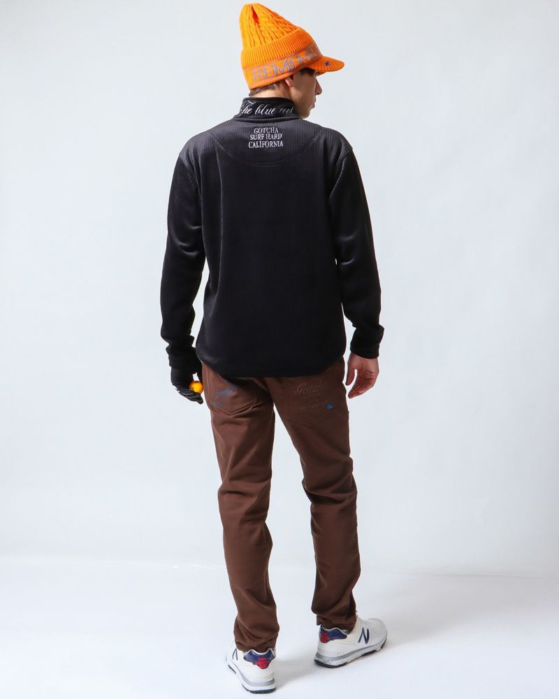 ダークブラウン：180cm/70kg(Lサイズ着用)