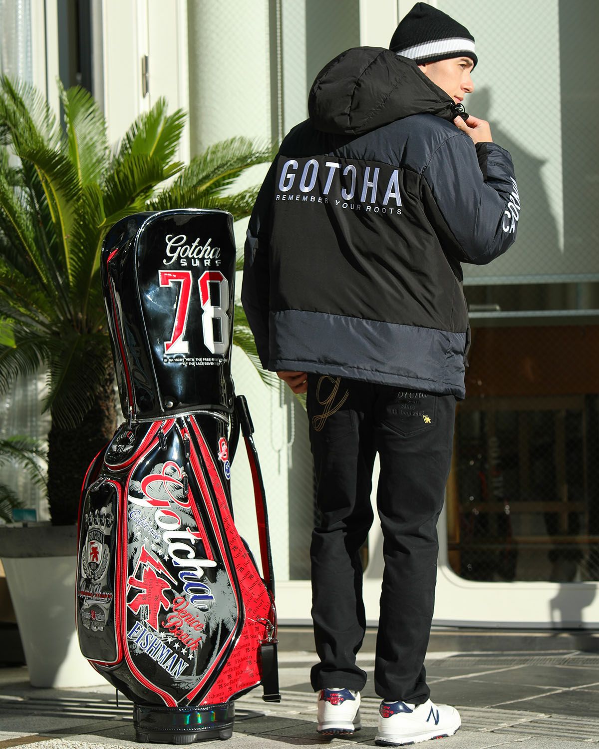 ブラック：180cm/70kg(Lサイズ着用)