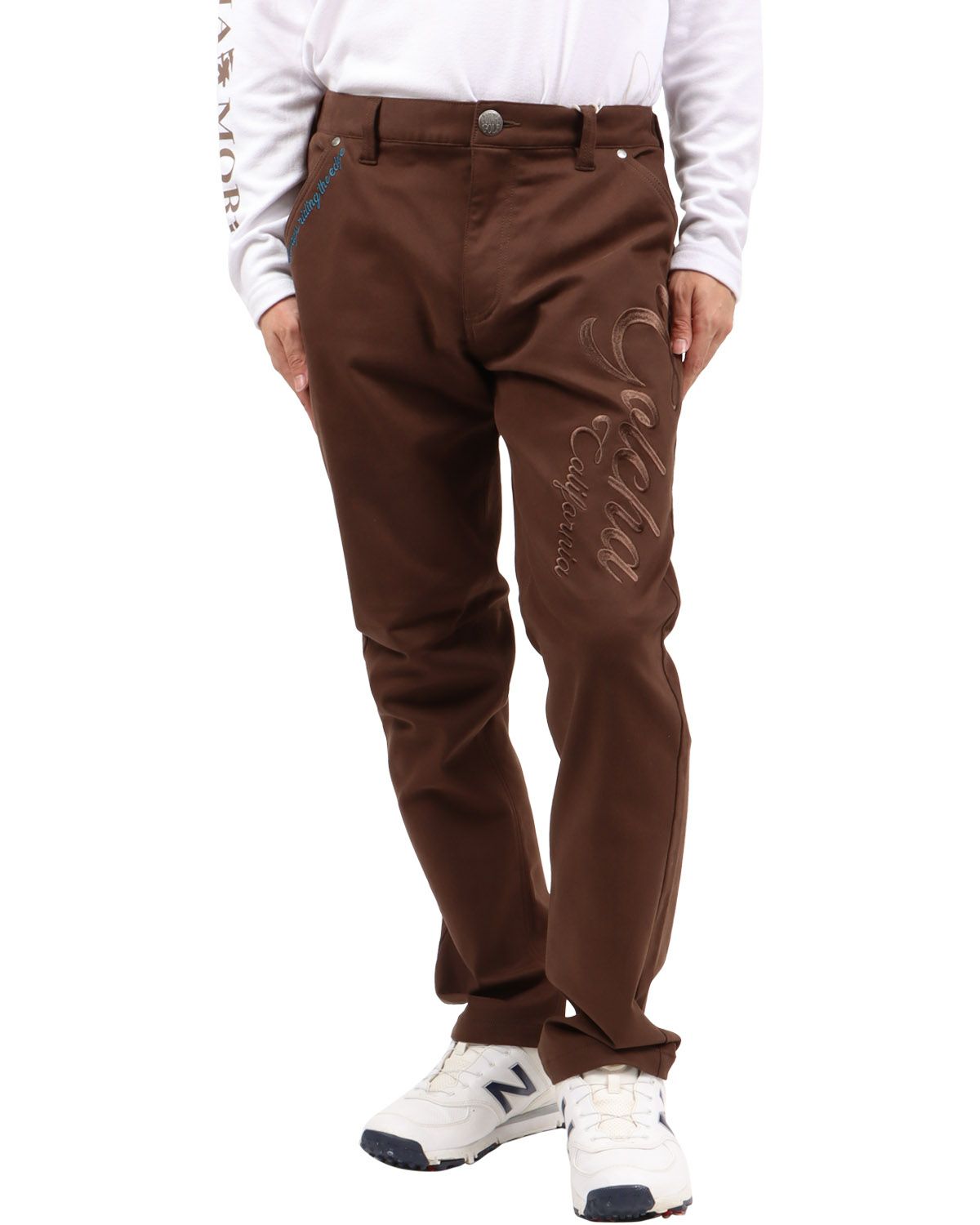 ダークブラウン：173cm63kg(Lサイズ着用)