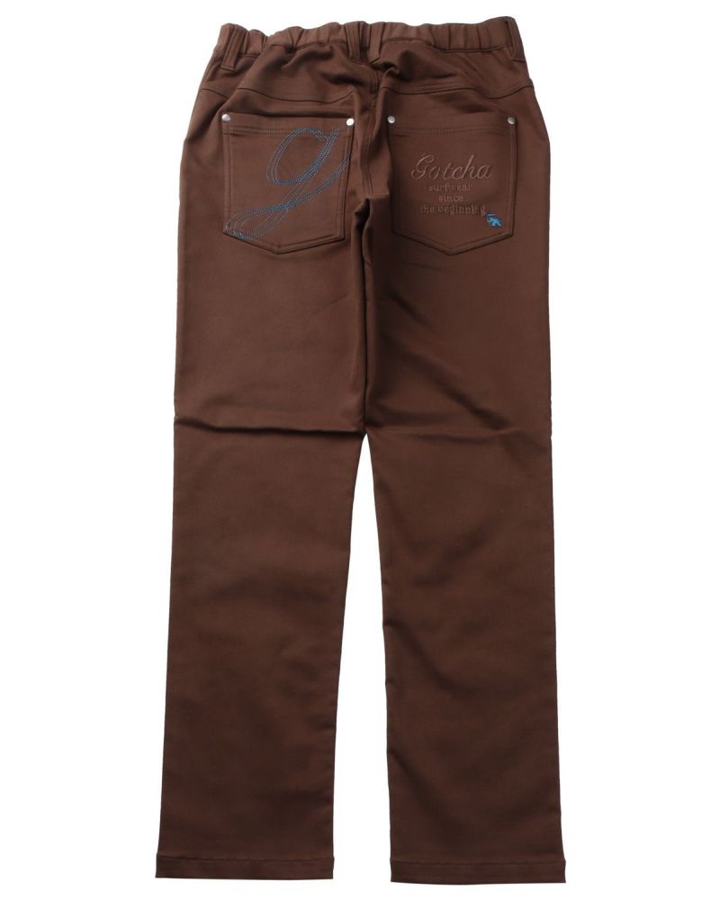 dunhill Golf / ゴルフパンツ 茶系 W80cm c059 GOTCHA GOLF] 裏起毛 ストレッチ ベーシック パンツ | PEET ONLINE STORE