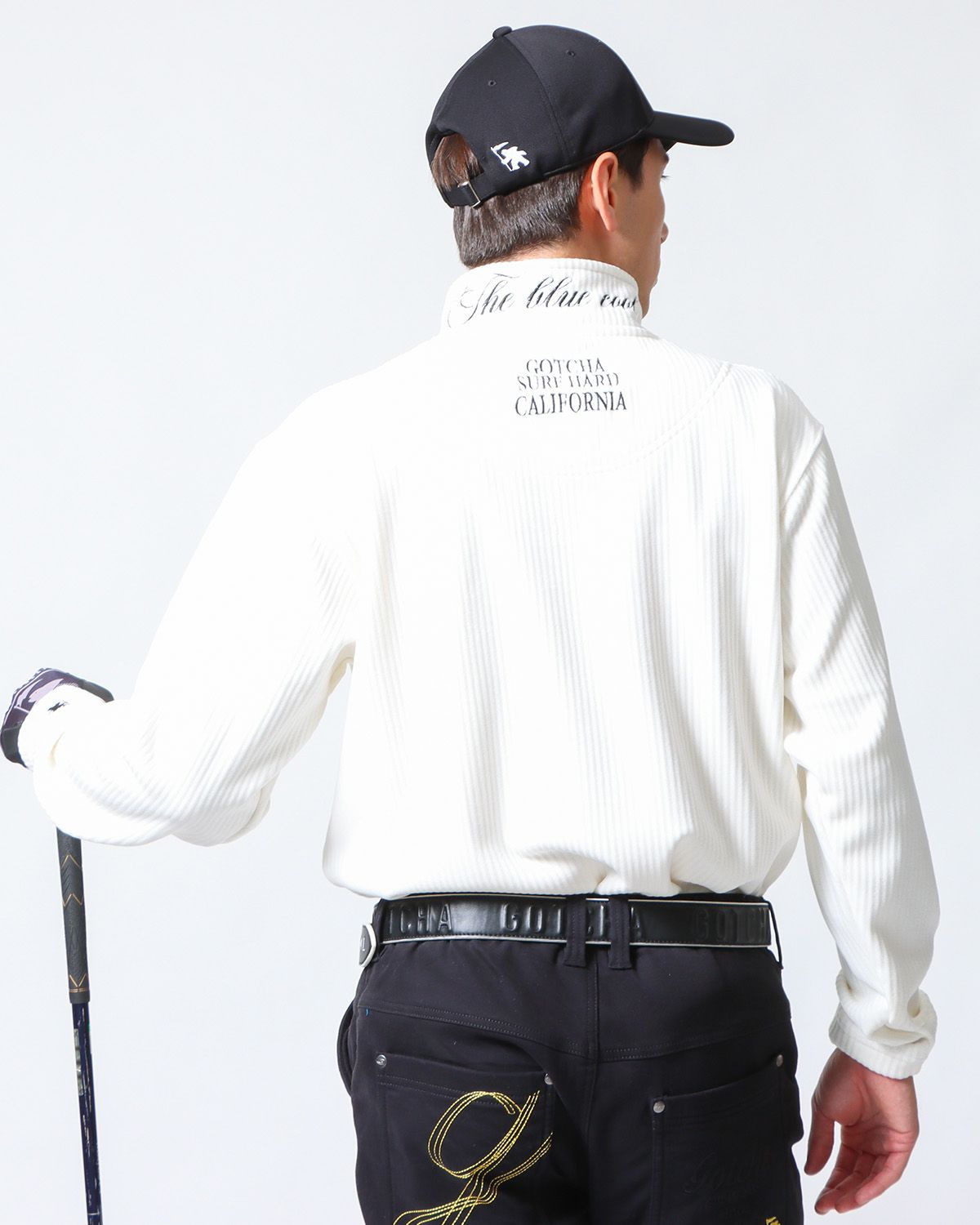 オフホワイト：180cm/70kg(Lサイズ着用)