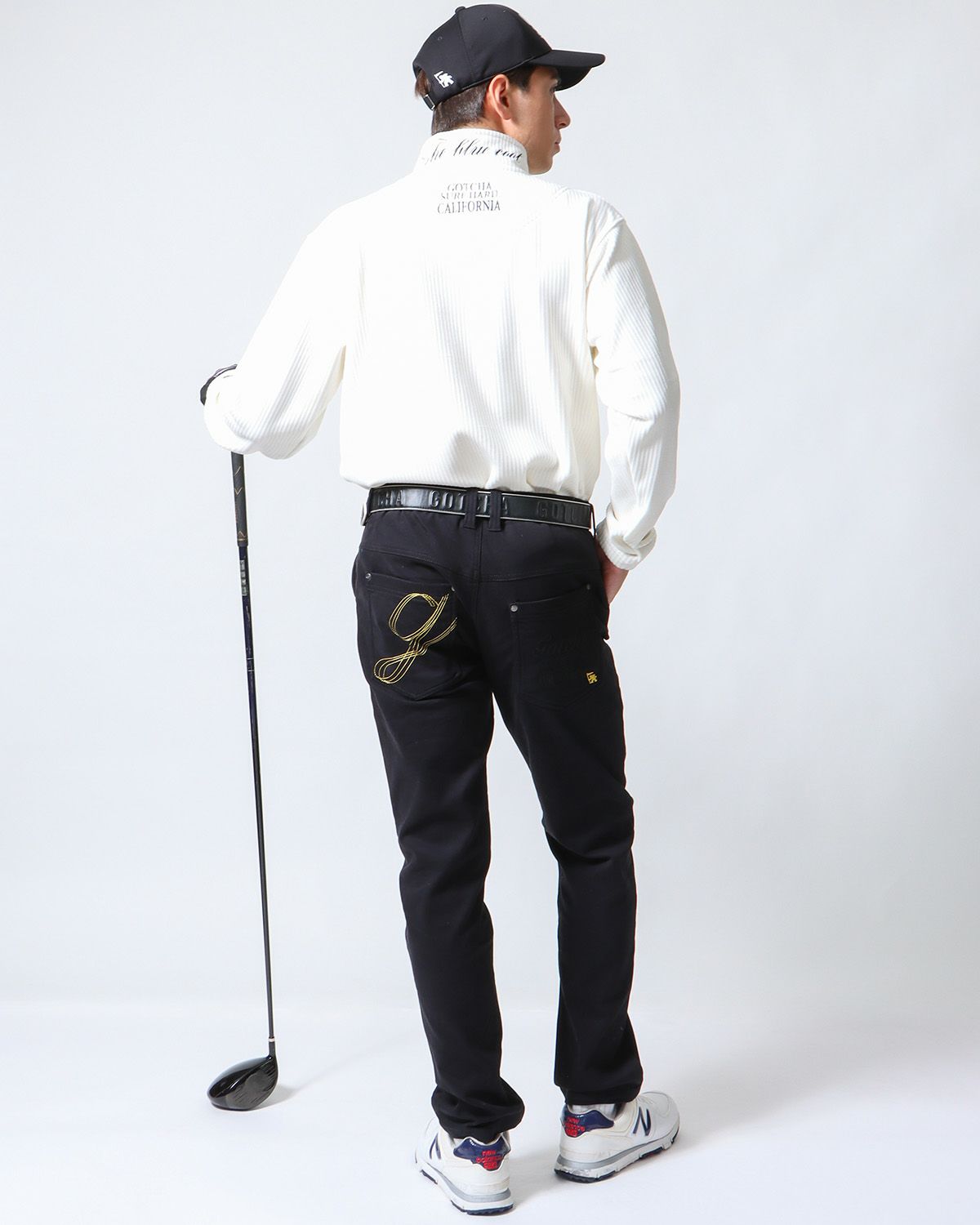 オフホワイト：180cm/70kg(Lサイズ着用)