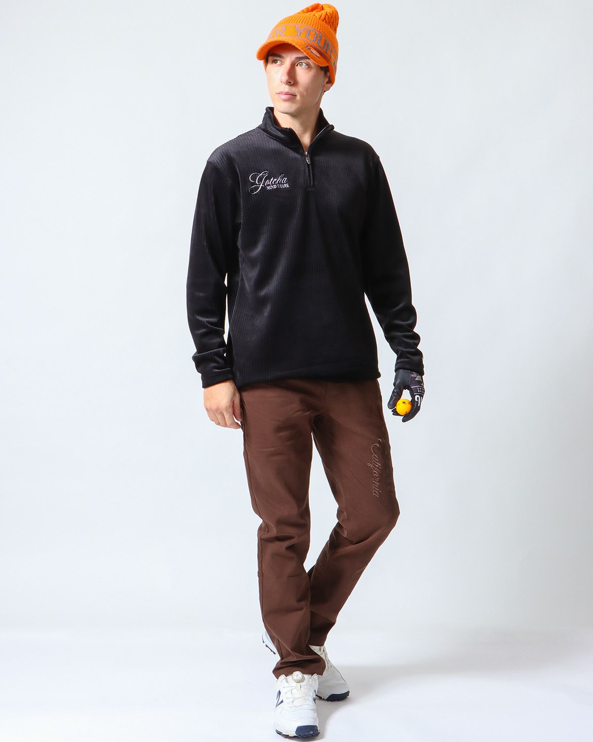 ブラック：180cm/70kg(Lサイズ着用)