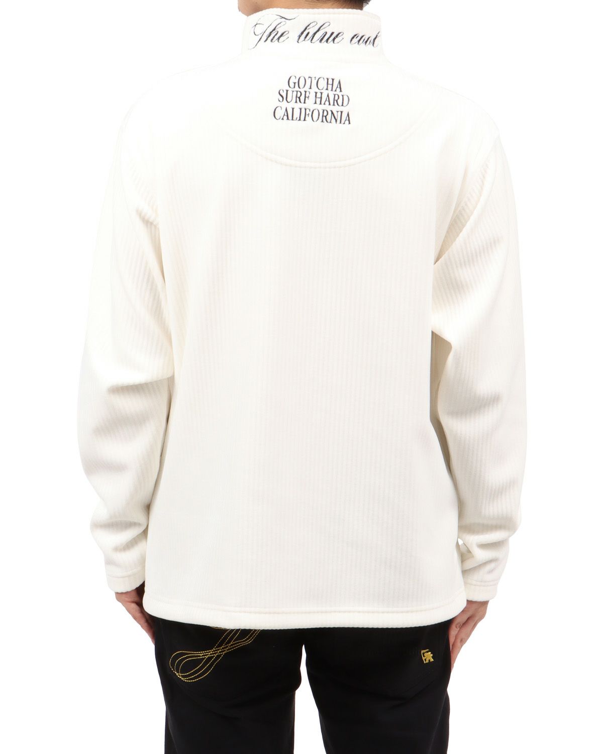 オフホワイト：173cm63kg(Lサイズ着用)