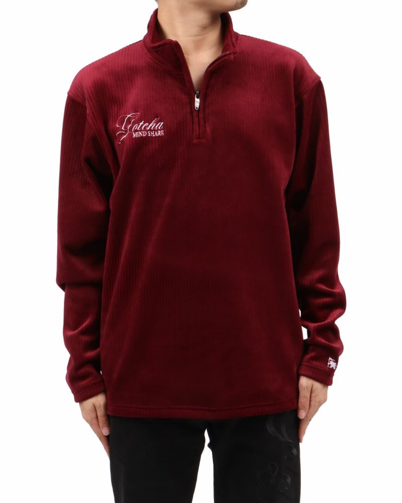 ダークレッド：173cm63kg(Lサイズ着用)