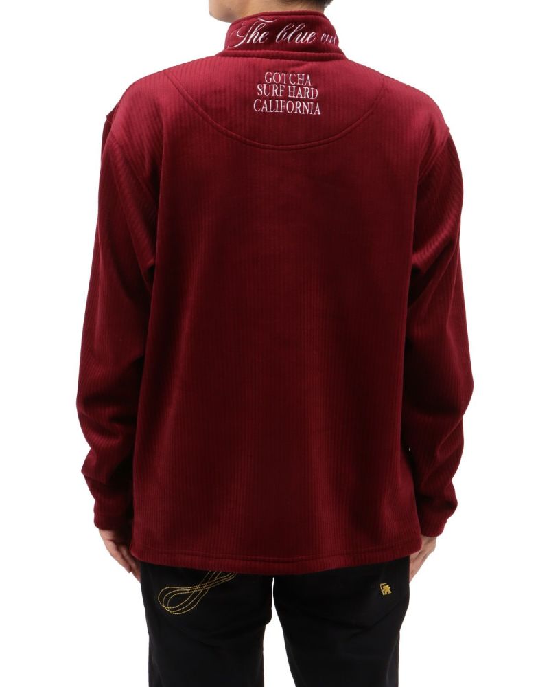 ダークレッド：173cm63kg(Lサイズ着用)