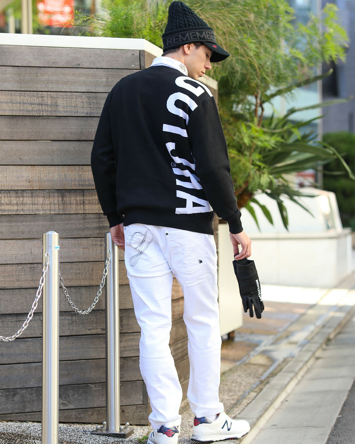 ブラック：180cm/70kg(Lサイズ着用)