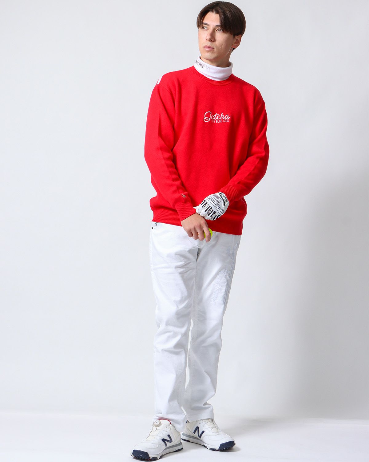 レッド：180cm/70kg(Lサイズ着用)