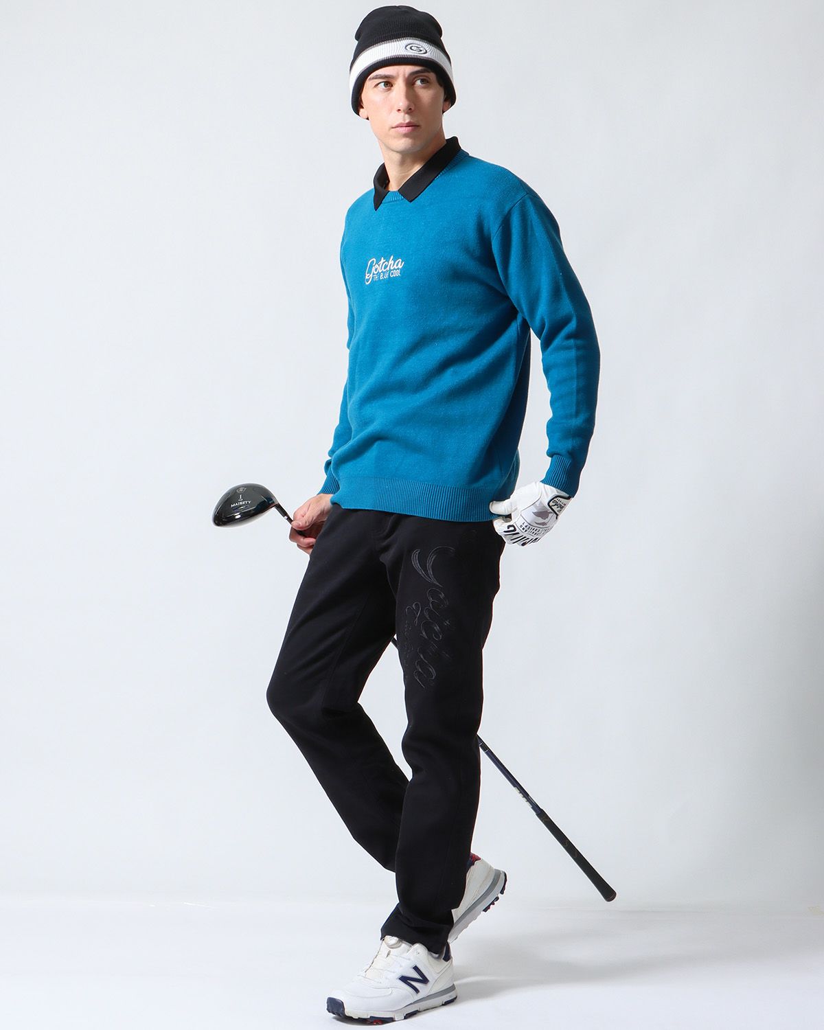 ブルー：180cm/70kg(Lサイズ着用)