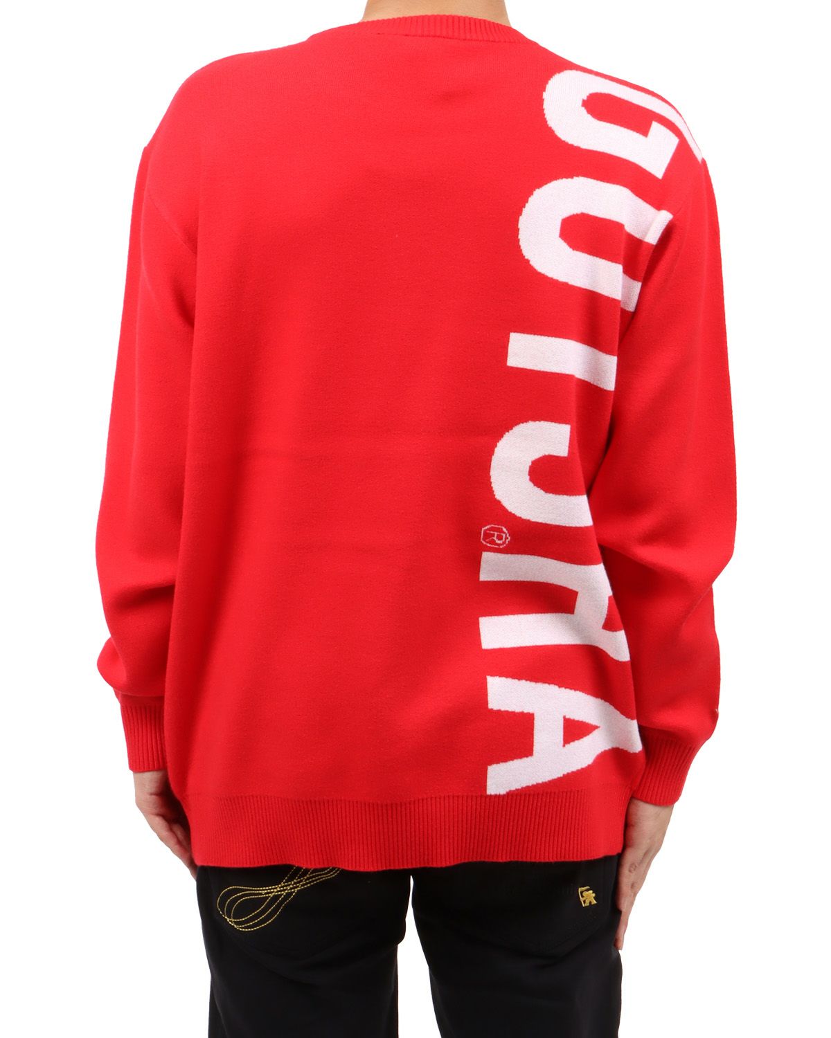 レッド：173cm63kg(Lサイズ着用)