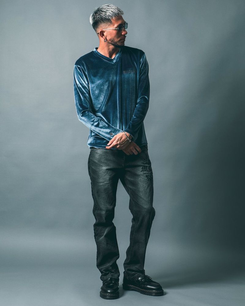 サックス:183cm(Lサイズ着用)