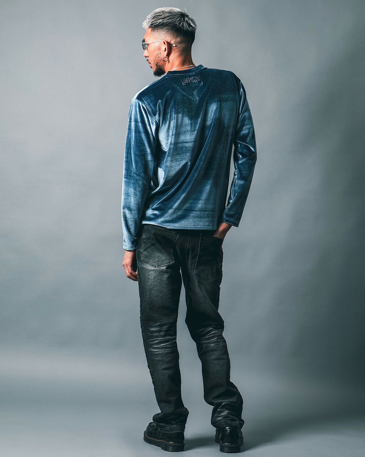 サックス:183cm(Lサイズ着用)