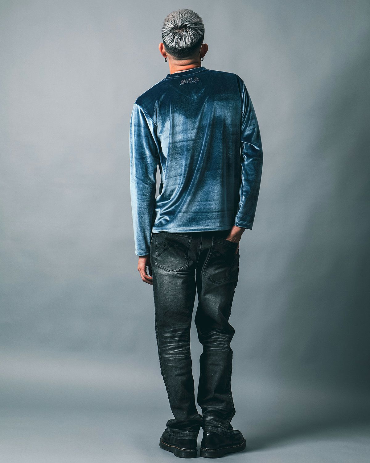 サックス:183cm(Lサイズ着用)