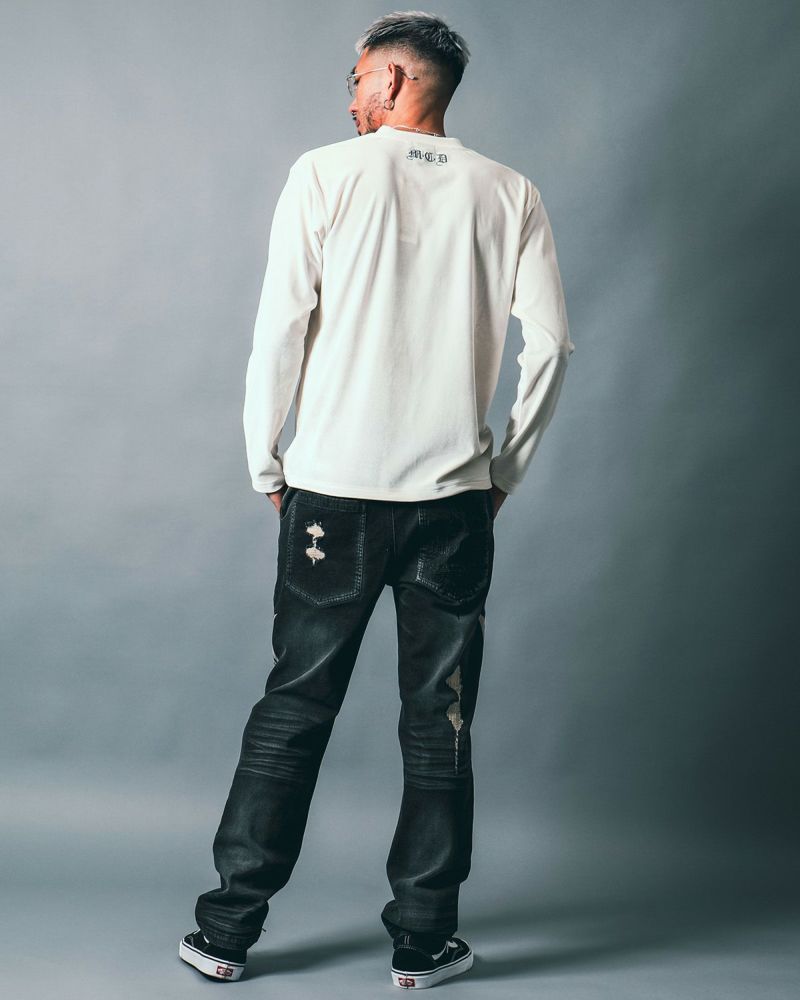 MCD] ベロア Vネック ロンT | PEET ONLINE STORE