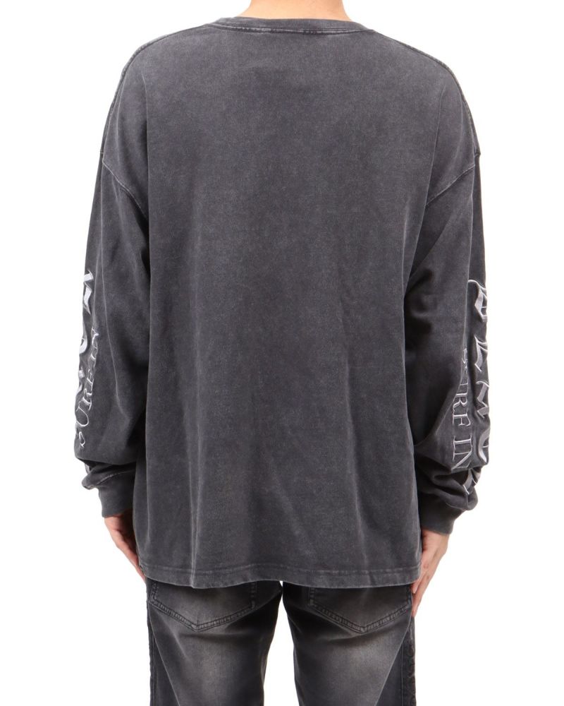 チャコール：173cm63kg(Lサイズ着用)