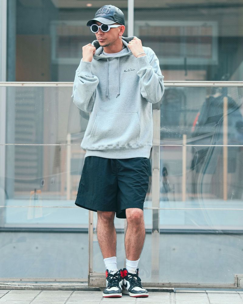 杢グレー:183cm(Lサイズ着用)