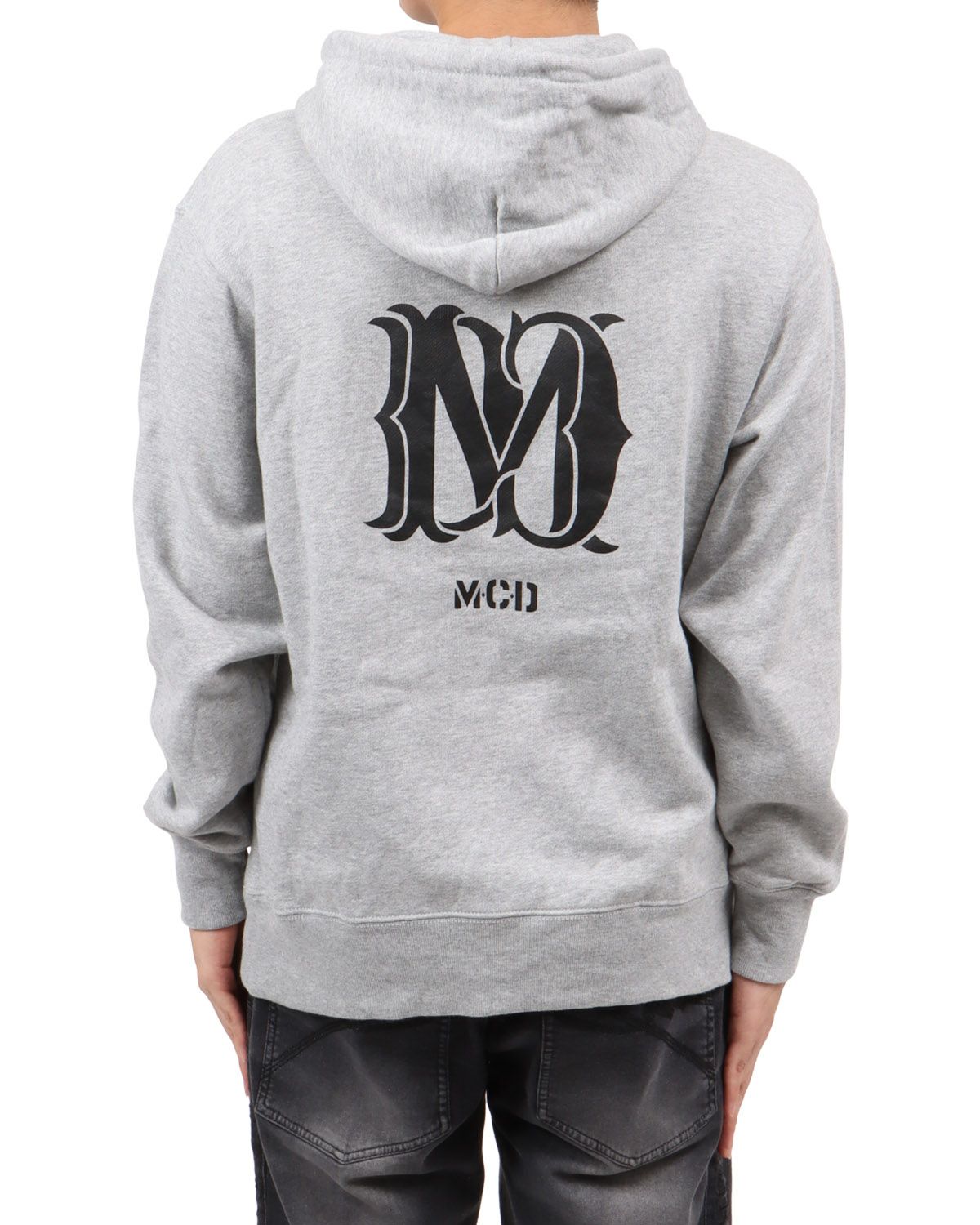 杢グレー：173cm63kg(Mサイズ着用)