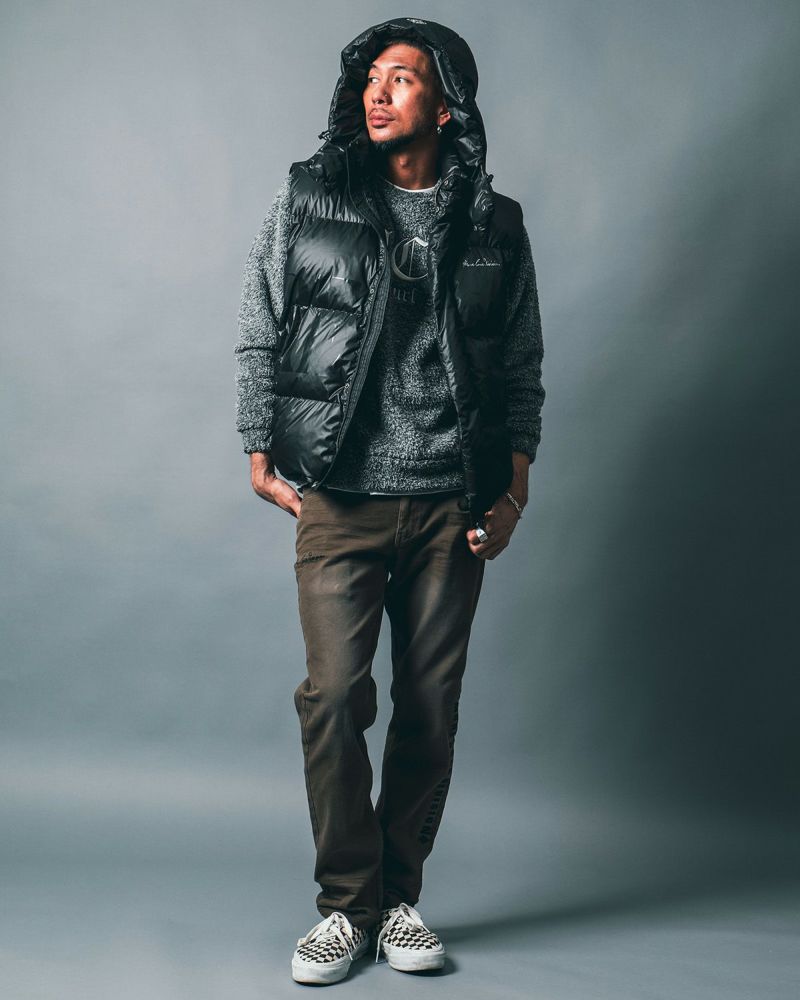 ブラック:183cm(Lサイズ着用)