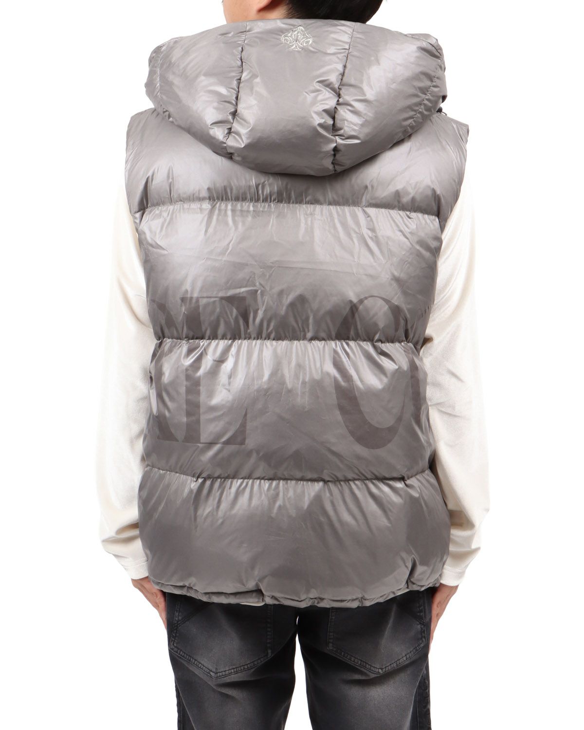 グレー：173cm63kg(Lサイズ着用)