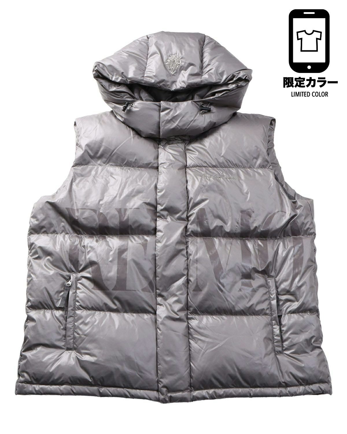 MCD DOWN VEST 着る人のスタイルに溶け込む、自由自在の2wayダウン