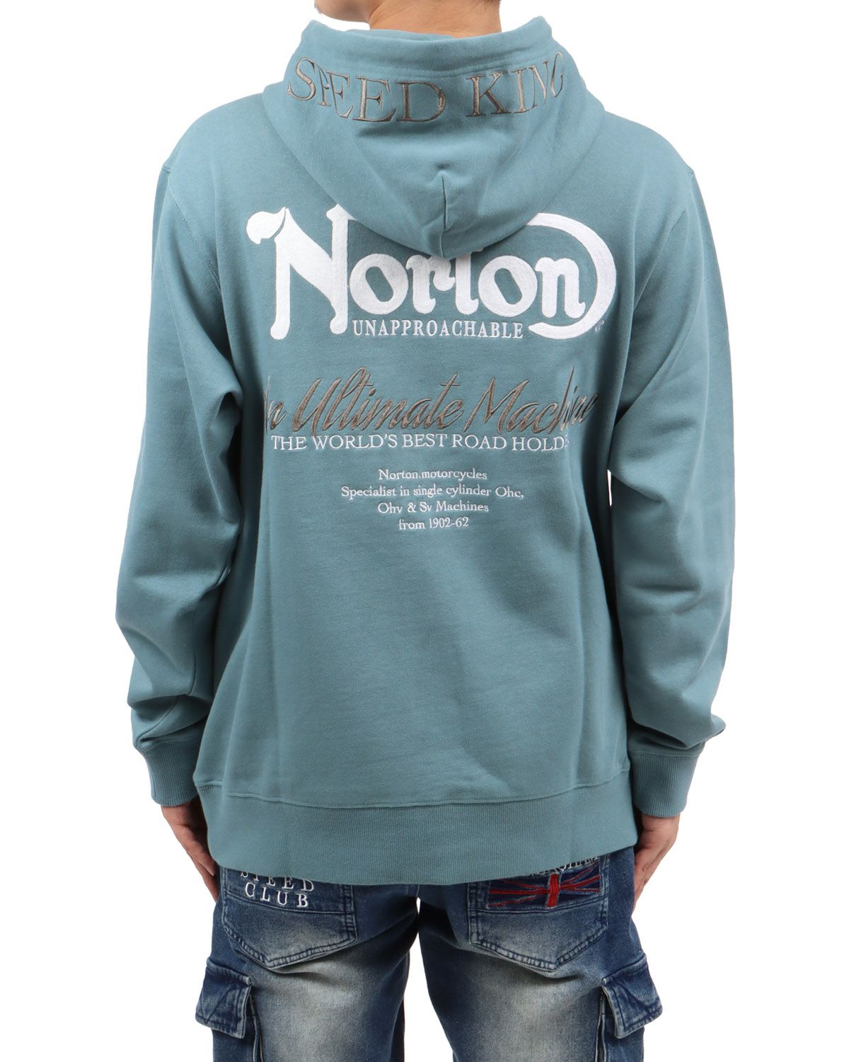 ブルーグレー：173cm63kg(Lサイズ着用)