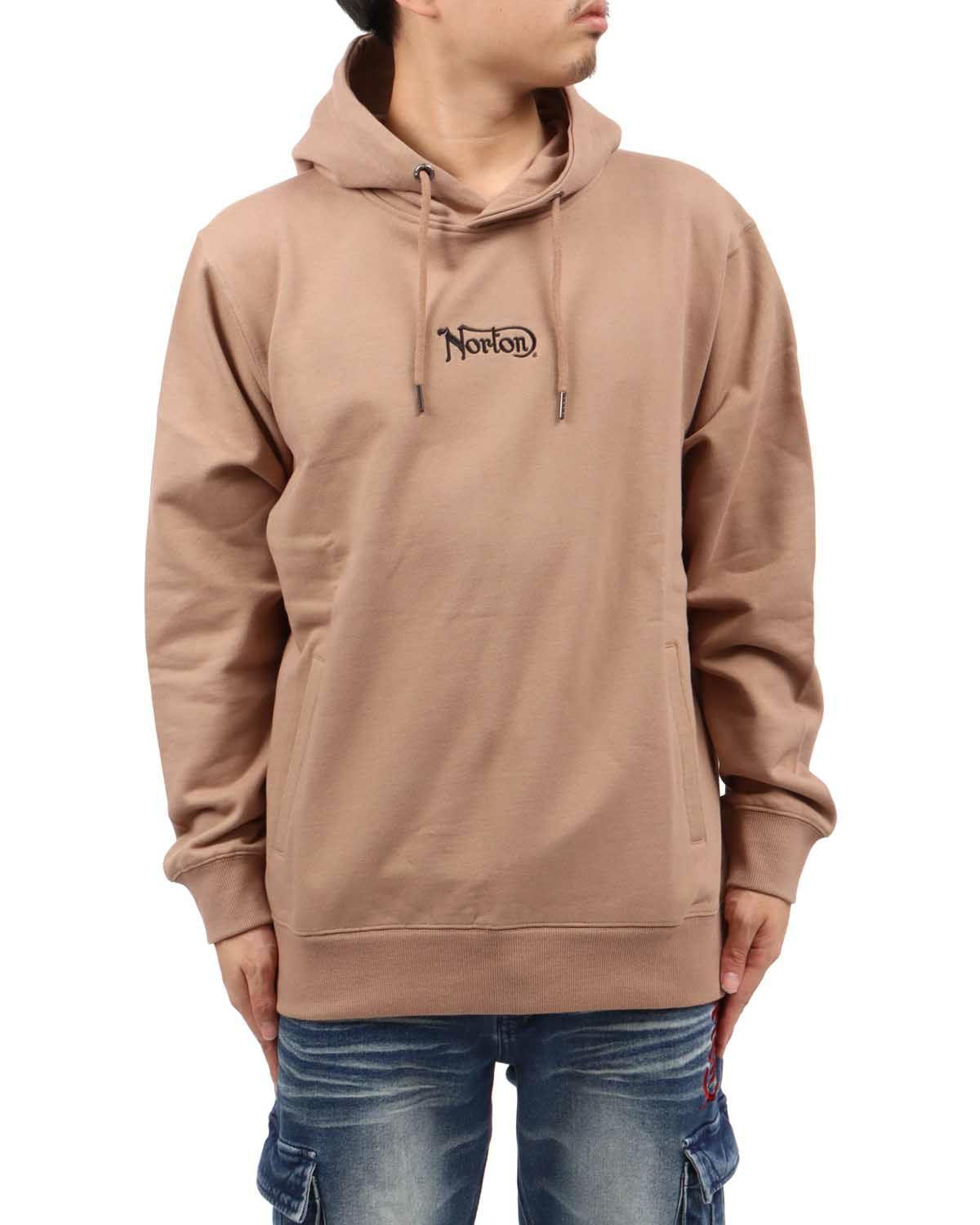 ベージュ：173cm63kg(Lサイズ着用)