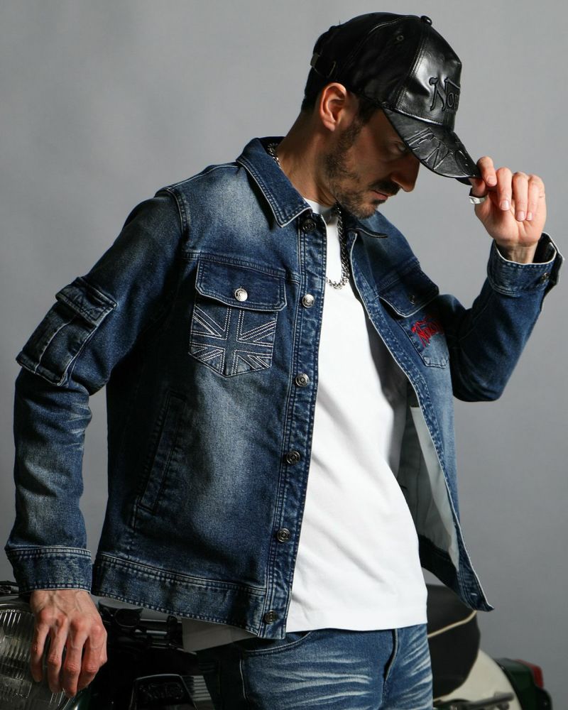 インディゴ:186cm(Lサイズ着用)