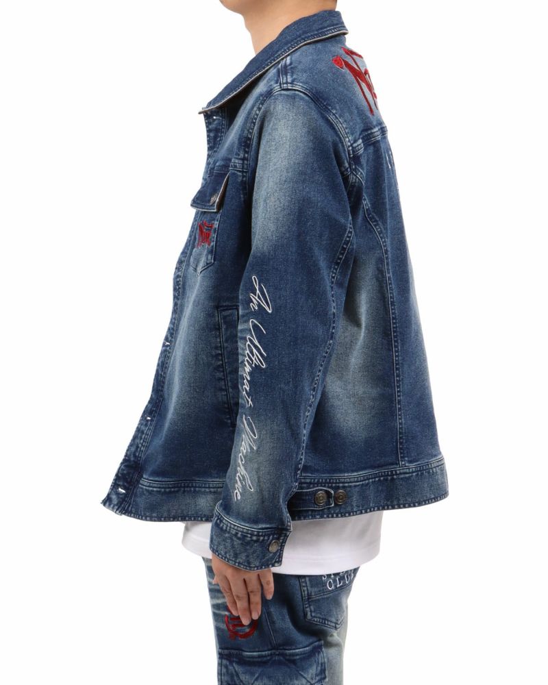 インディゴ：173cm63kg(Lサイズ着用)