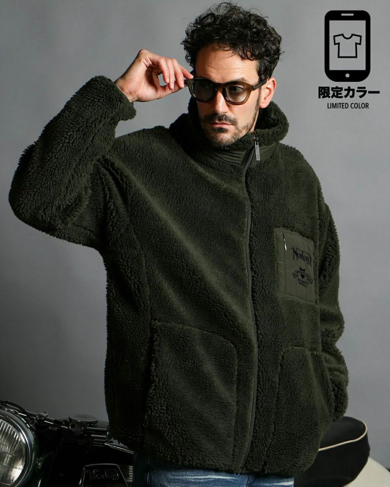 Lサイズ、XLサイズ2枚セット【試着のみ】【B'z】【ボアパーカー】【限定】 Lサイズ、XLサイズ2枚セット【試着のみ】【B'z】【ボアパーカー