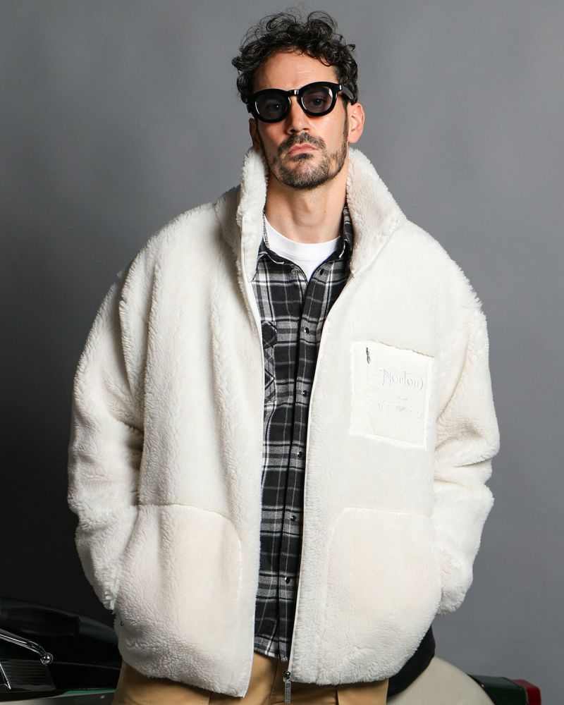 Norton] スタンドボア ジップパーカー | PEET ONLINE STORE