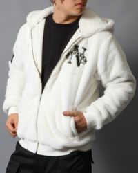 オフホワイト：178cm/75kg(Lサイズ着用)