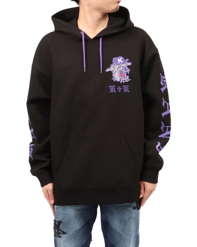 Karl Kani] ダンボールニット ブルドッグ プルパーカー | PEET ONLINE