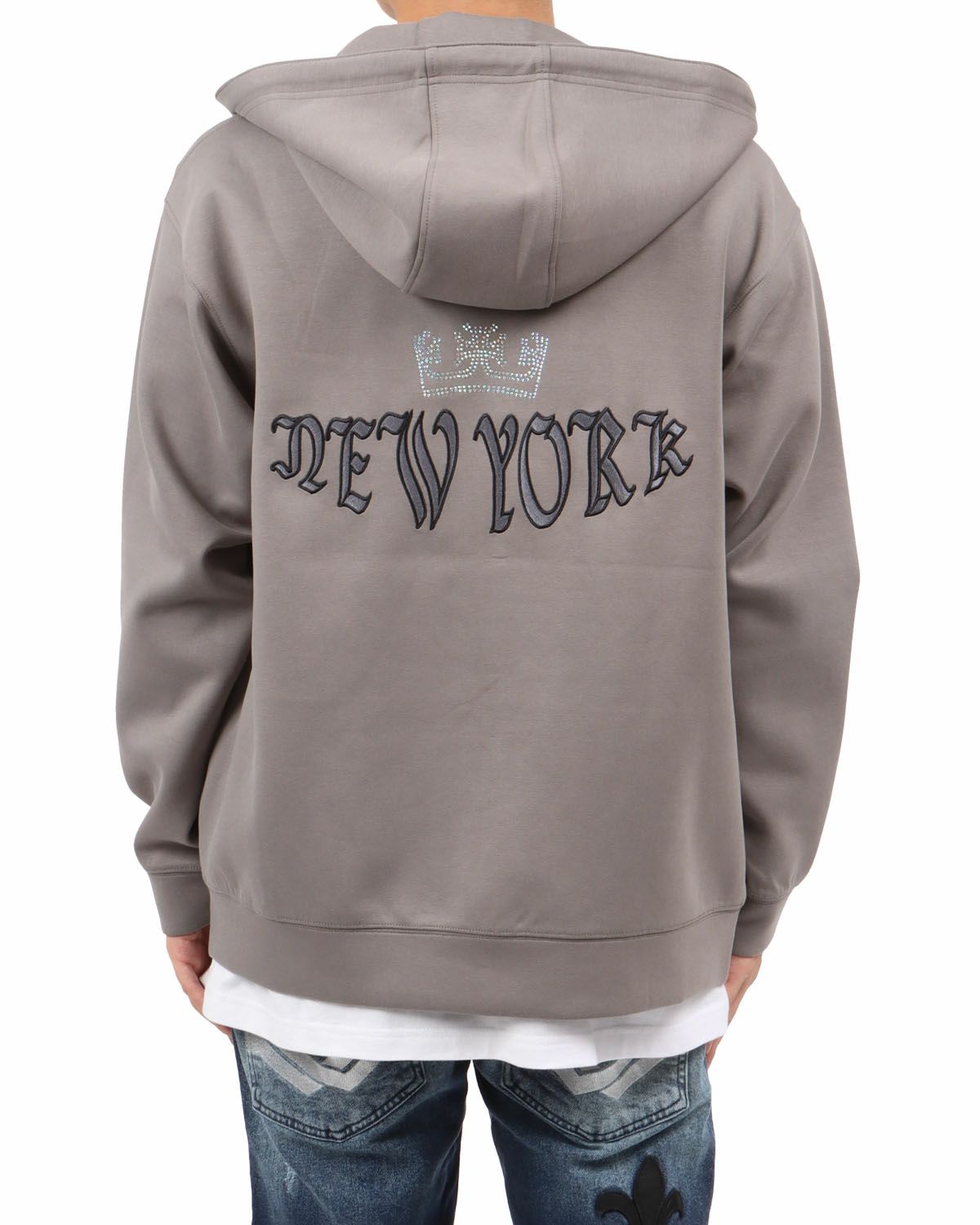 グレー：173cm63kg(Lサイズ着用)